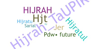 Smeknamn - hijrah