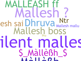Smeknamn - Mallesh