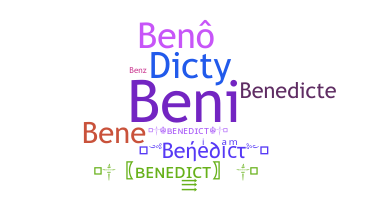 Smeknamn - Benedict