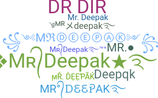 Smeknamn - MrDeepak