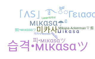 Smeknamn - Mikasa