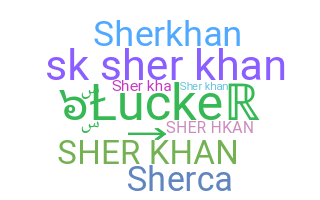 Smeknamn - sherkhan