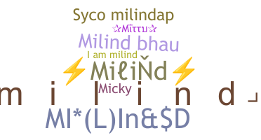 Smeknamn - Milind