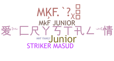 Smeknamn - mkf