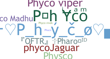Smeknamn - Phyco