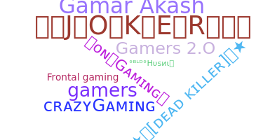 Smeknamn - Gamersbarbar