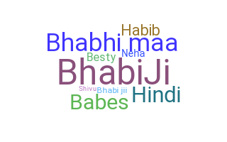 Smeknamn - Bhabi