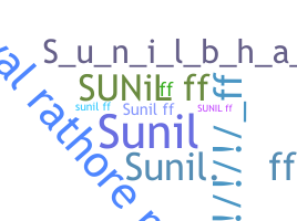 Smeknamn - Sunilff