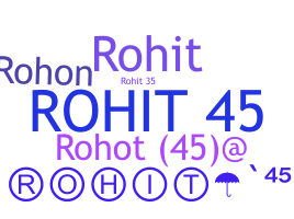 Smeknamn - Rohit45