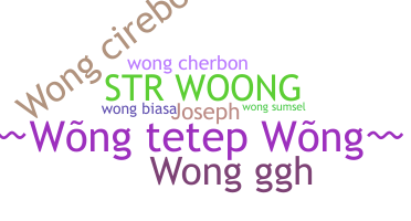Smeknamn - Wong