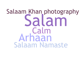 Smeknamn - Salaam