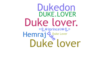 Smeknamn - Dukelover