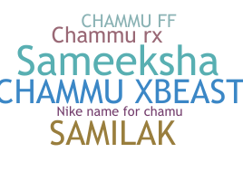 Smeknamn - Chammu