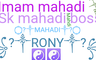 Smeknamn - Mahadi