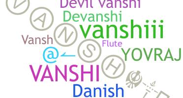 Smeknamn - Vanshi