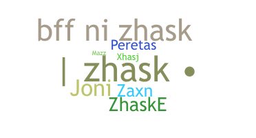 Smeknamn - Zhask