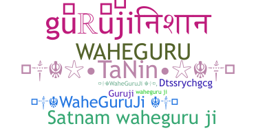Smeknamn - waheguruji