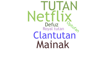 Smeknamn - Tutan