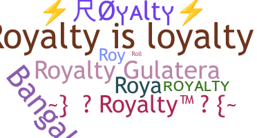 Smeknamn - Royalty