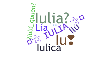 Smeknamn - Iulia