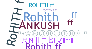 Smeknamn - Rohithff