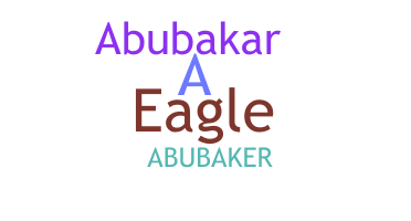 Smeknamn - Abubaker