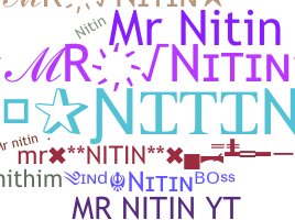 Smeknamn - MrNitin