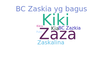 Smeknamn - Zaskia