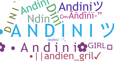 Smeknamn - Andini
