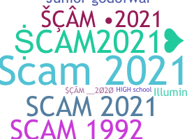 Smeknamn - SCAM2021