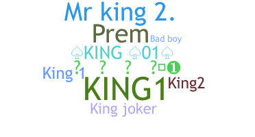 Smeknamn - King1