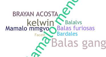 Smeknamn - Balas