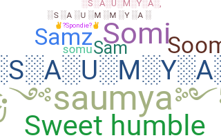 Smeknamn - Saumya