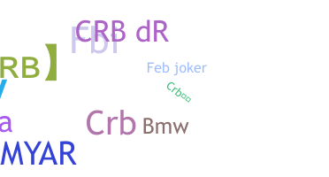 Smeknamn - CRB