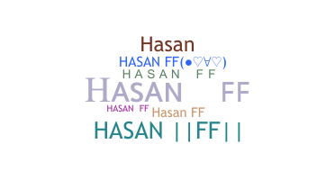 Smeknamn - Hasanff