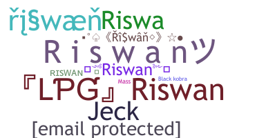 Smeknamn - Riswan