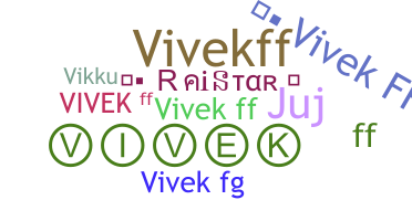 Smeknamn - VivekFF