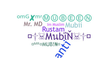 Smeknamn - Mubeen