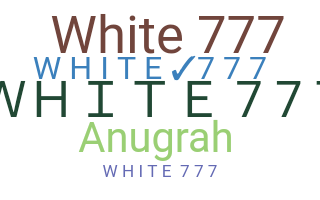 Smeknamn - White777