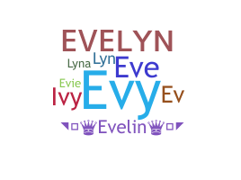 Smeknamn - Evelyn