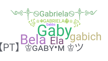 Smeknamn - Gabriela