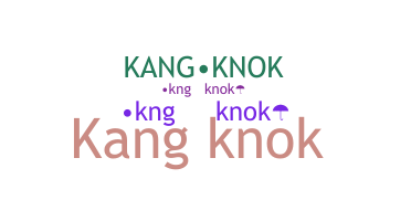 Smeknamn - Kangknok