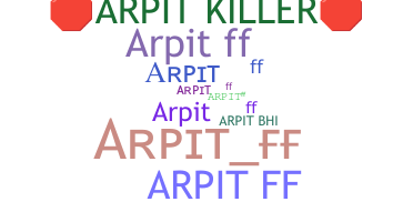 Smeknamn - ArpitFF