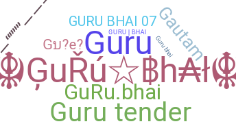 Smeknamn - gurubhai