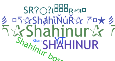Smeknamn - Shahinur