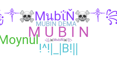 Smeknamn - Mubin