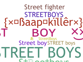 Smeknamn - Streetboys
