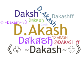 Smeknamn - Dakash
