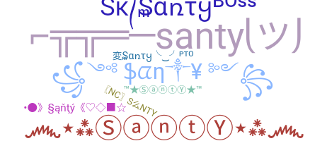 Smeknamn - Santy