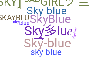 Smeknamn - skyblue